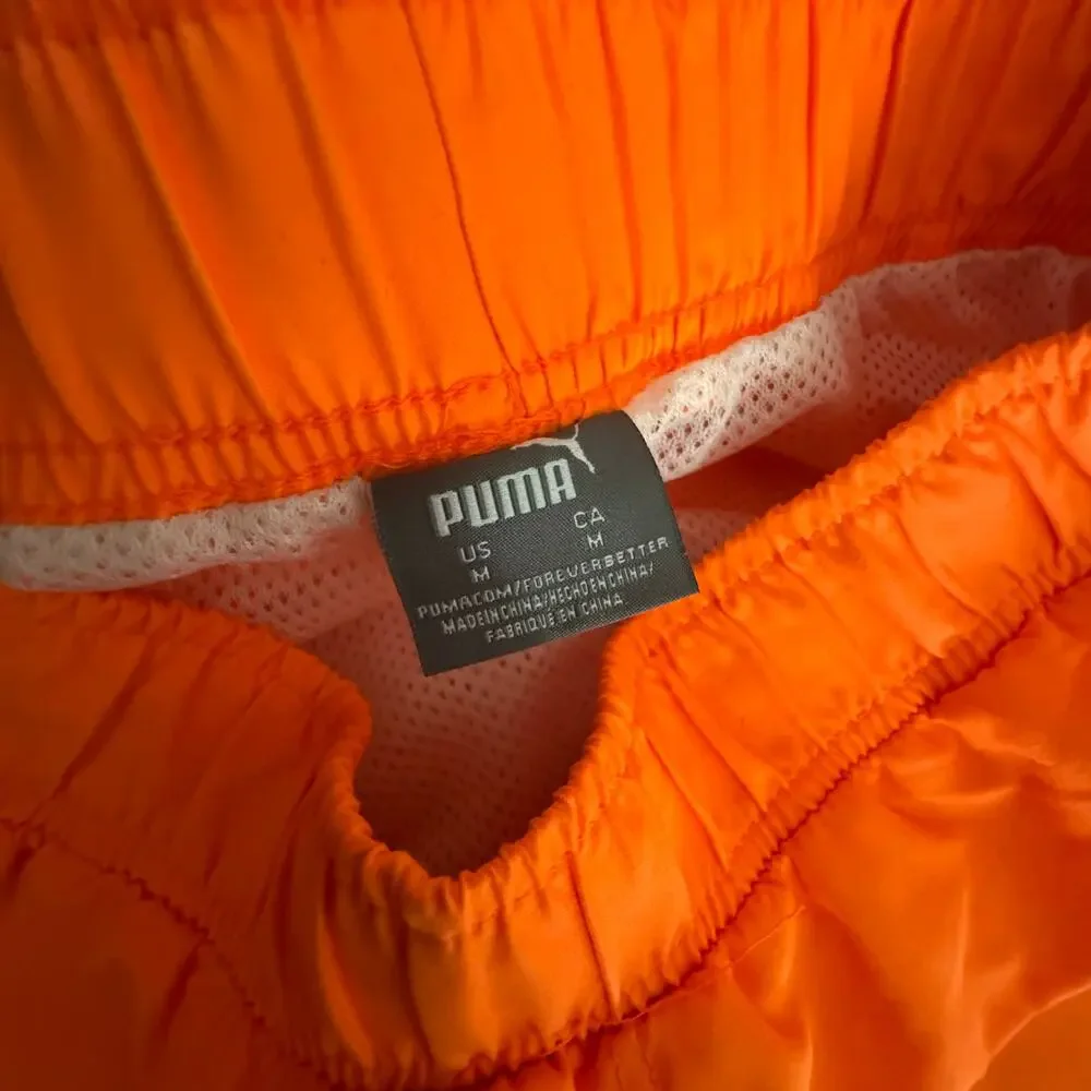 Puma Swim Trunks in Bright Orange